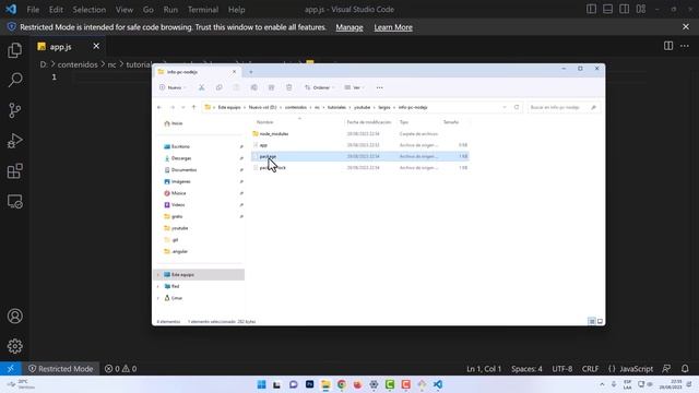 COMO OBTENER INFORMACIÓN DE UNA PC CON NODE JS смотреть онлайн