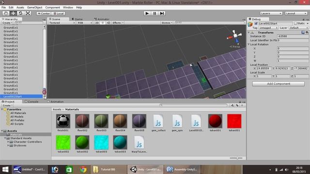 Unity 3D Tutorial - How To Make A Platform Game - Part 006 смотреть онлайн