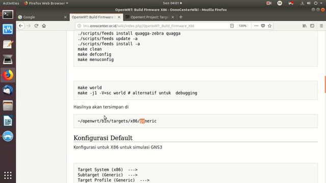 20190107 Compile System Operasi OpenWRT sendiri untuk Router / X86 смотреть онлайн