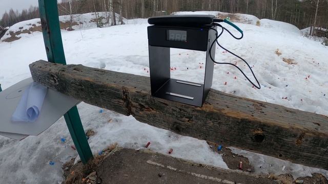 Травм. патроны кал.45 Rubber проверяем на хронографе смотреть онлайн