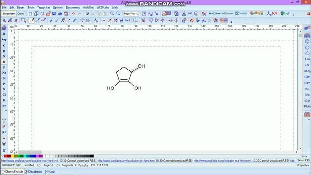 [Tutorial MUDAH!!!] Menggambar Struktur Vitamin C dengan ChemSketch смотреть онлайн