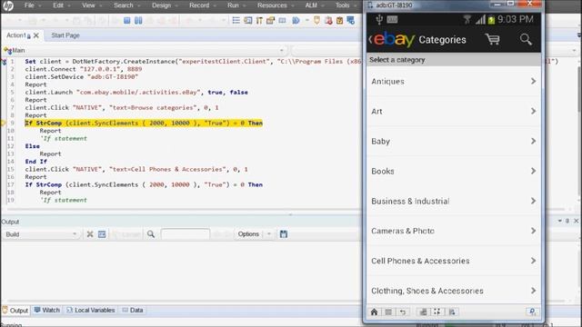 SeeTest Automation : Mobile Application test Automation : Code Export To UFT (QTP) & JAVA (JUNIT) смотреть онлайн