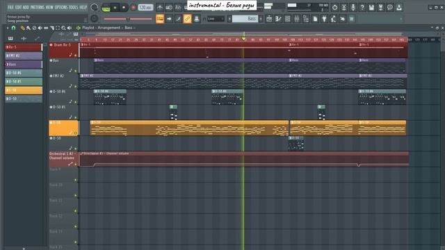 Ласковый май Белые розы ( Instrumental - Fl studio 20 ) смотреть онлайн
