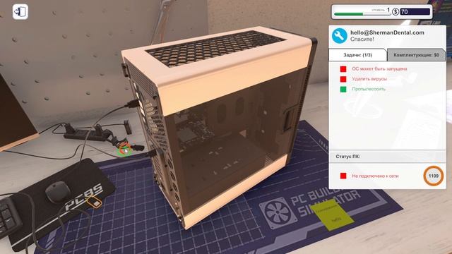 Открыл ПК Фирму ► PC Building Simulator #1 смотреть онлайн