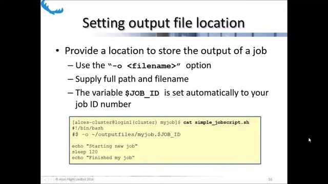 Using your cluster job scheduler смотреть онлайн