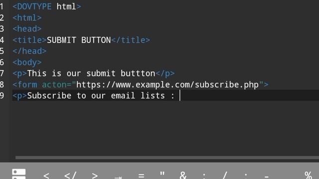 How To Create Html Small Project || Html Submit Button And Subscribe Button@Master in technology смотреть онлайн