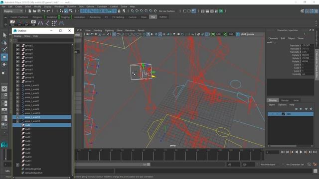 Создание игры с нуля (Контроллеры в Maya - №62) смотреть онлайн