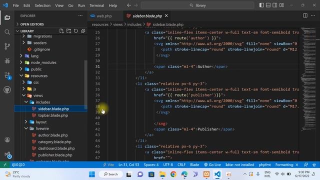 Implement Category Class Laravel Project 14 смотреть онлайн