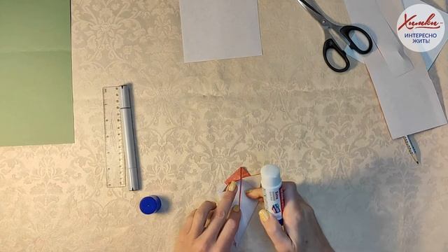 Создаем оригами "Рыжая лиса" смотреть онлайн