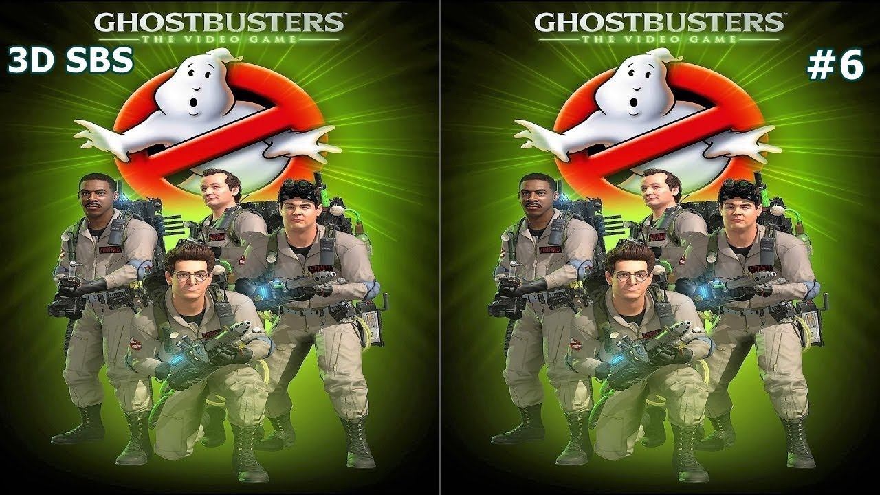 Ghostbusters The Video Game 3D VR Video 3D SBS 6 Google Cardboard