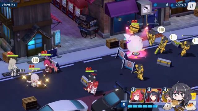 Blue Archive Gameplay 9-1 Hard 3 Star (3 Turns) смотреть онлайн
