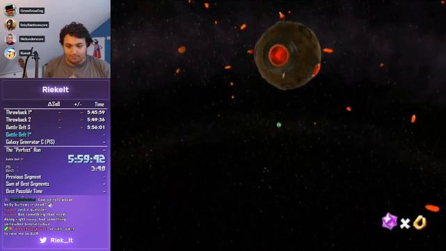 PB: Super Mario Galaxy 2 242 stars in 15:58:39 (Part 1/2) смотреть онлайн