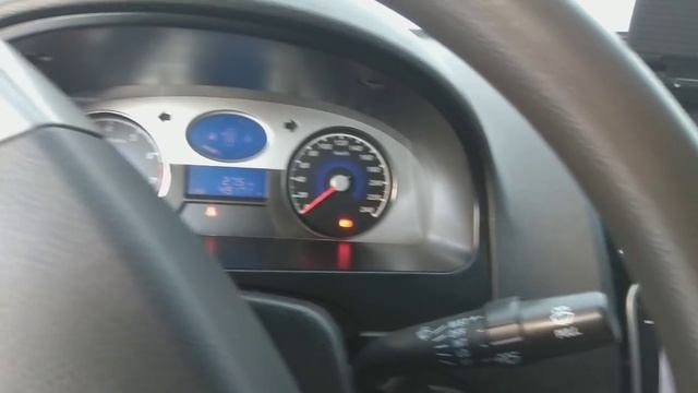 Geely Emgrand EC7, 1.5 литра, 2013 года. Запуск при минус 21. смотреть онлайн