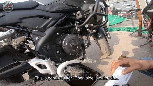 Benelli TRK 251 Oil Filter Change And Chain Adjustment