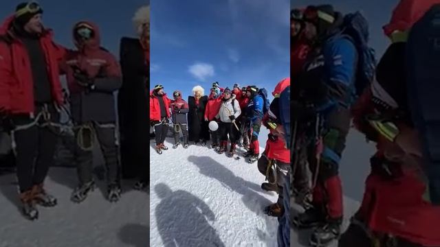 Орайда-Райда, Эльбрус Карасовчик! Амур Текуев на вершине 5642м. смотреть онлайн