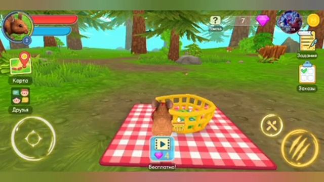 ТОП 10 игр про животных для Android смотреть онлайн