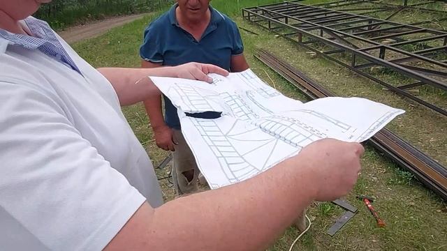 Хаусбот. Видеодневник стр.1. Каркас понтона. Строим своими руками. Houseboat. Videо page 1. смотреть онлайн