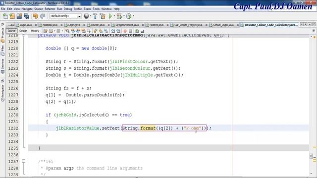 How to Create Resistor Colour Code Calculator in Java NetBeans - Part 3 of 3 смотреть онлайн