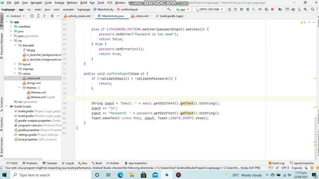 Login page with Regex Validation смотреть онлайн