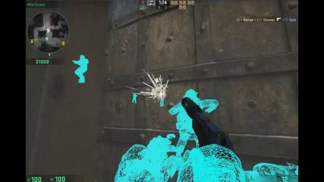 Как включить вх в cs:go через консоль смотреть онлайн