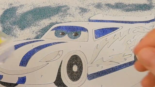 Раскраска #Тачки #2МакВин. смотреть онлайн