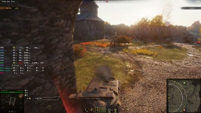 WOT! ТЕСТ HD КАРТ и ХАВОК (Intel I3 3230 3.3Ghz GTX 1050 ti) Карта Редшир смотреть онлайн
