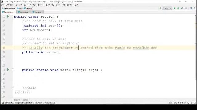 java 2 chapter 6 live explain the basic of class, object, modifier смотреть онлайн