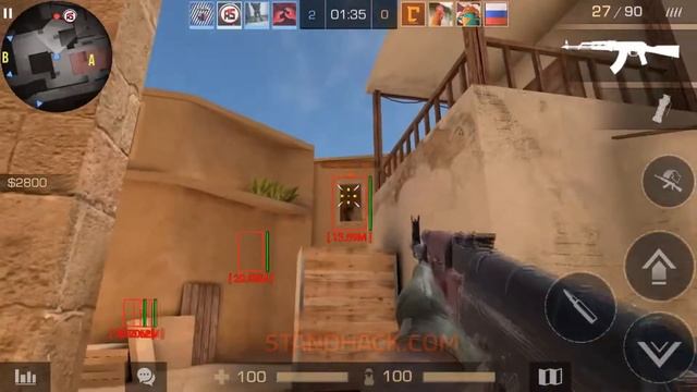 ОБЗОР НА STANDOFF STAND ✅ ИГРАЕМ С НУБАМИ смотреть онлайн