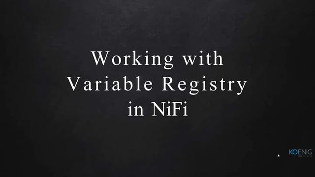 Learn Cloudera Data Flow: Flow Management with Apache NiFi online | Koenig Solutions смотреть онлайн
