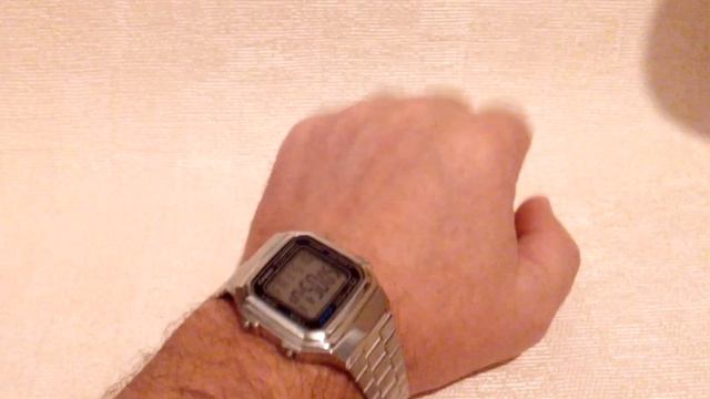 CASIO A178WEA-1A  ЭЛЕКТРОНИКА С КРУПНЫМИ ЦИФРАМИ