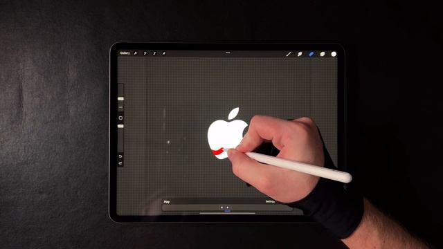 Liquid Apple Logo Animation THE EASY WAY | Procreate Tutorial смотреть онлайн
