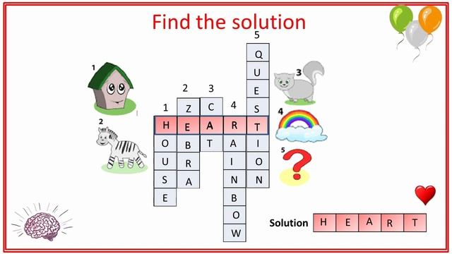 Crossword #Puzzle for kids in English ||Part#2|| Gyan and Fun || #Crossword Puzzle Games In English смотреть онлайн