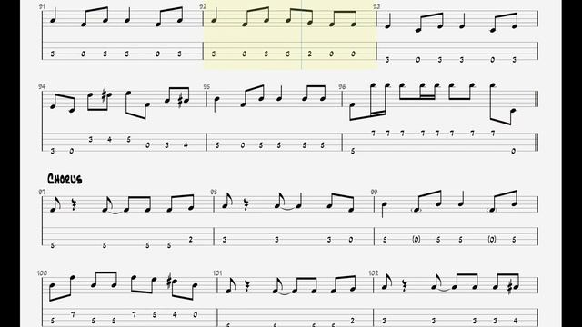 Guns N' Roses - Sweet Child O' Mine || Bass Guitar Play Along TAB || STANDARD TUNING смотреть онлайн