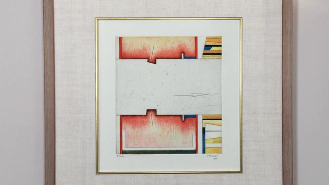 Gunther Gerzso "Mayuscula," 1989 смотреть онлайн