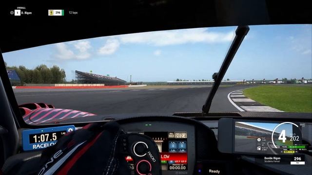 ACC Onboard Lap: Ferrari 296 GT3 at Silverstone CDA4 QF смотреть онлайн