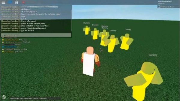 Roblox Script showcase #1 - Saitama Script