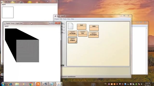 Drawing shapes in java like rectangle, oval, and applying color смотреть онлайн