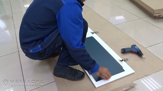 Сборка спальной комнаты Филадельфия (Шкаф и кровать) смотреть онлайн