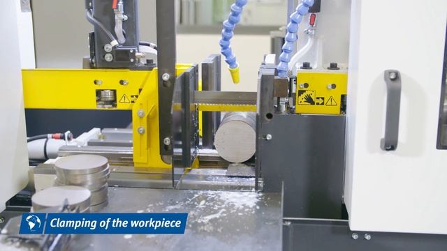 METALLKRAFT - HMBS 300 x 300 CNC X Fully-automatic two-column horizontal metal-cutting band saw смотреть онлайн