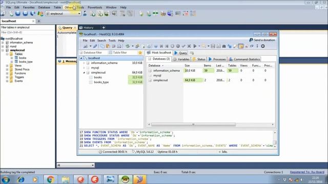 Simple CRUD Application With Delphi XE5 And MySQL | Database And Tables Part смотреть онлайн