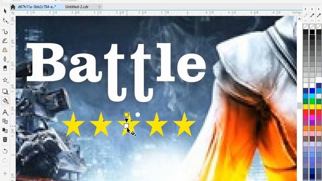 Game Interface Design in CorelDraw | Part 1 | Game UI Design | KH Graphics смотреть онлайн