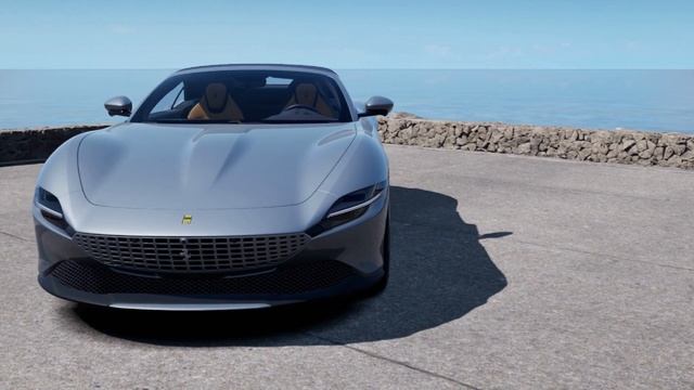 Ferrari Roma Spider Grigio Alloy/Beige Tradizione (Build) смотреть онлайн