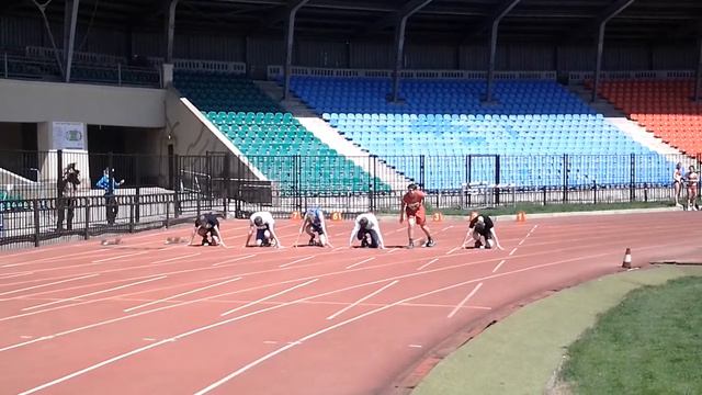 100м. Юноши. 96-97гг. Финал смотреть онлайн