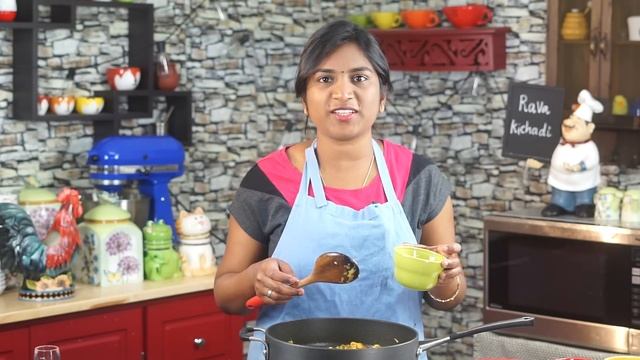 Rava Kichadi Recipe in Tamil | How to make Rava Kichadi | Breakfast recipes in Tamil смотреть онлайн