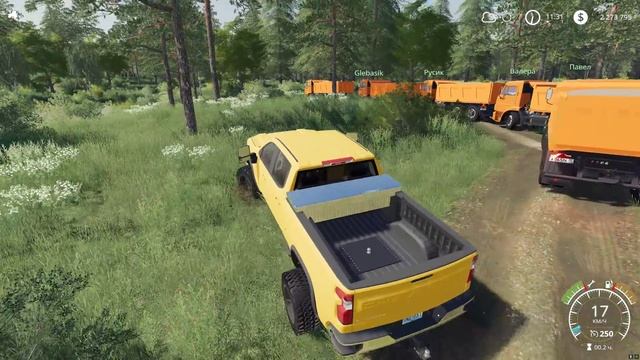 ВЕЗЁМ ПЕРВУЮ ПАРТИЮ ПЕСКА! УЖАСТНАЯ ДОРОГА - FARMING SIMULATOR 2019 смотреть онлайн