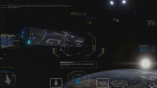 Freespace 2 SCP: Exile: Into the Dark Waters - Mission 1: Fall of Earth смотреть онлайн