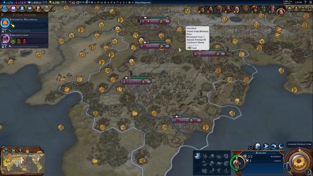Civilization 6 Earth Map Mod Preview [Civ 6 True Start Location] TSL Gameplay! смотреть онлайн