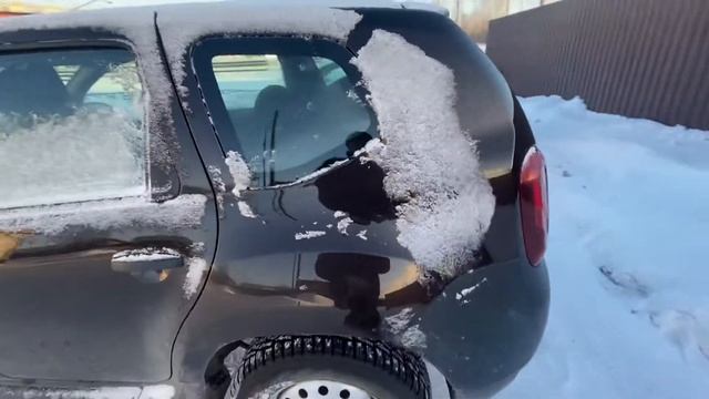 Рено Дастер в -30 заводится легко , в салоне тепло . смотреть онлайн