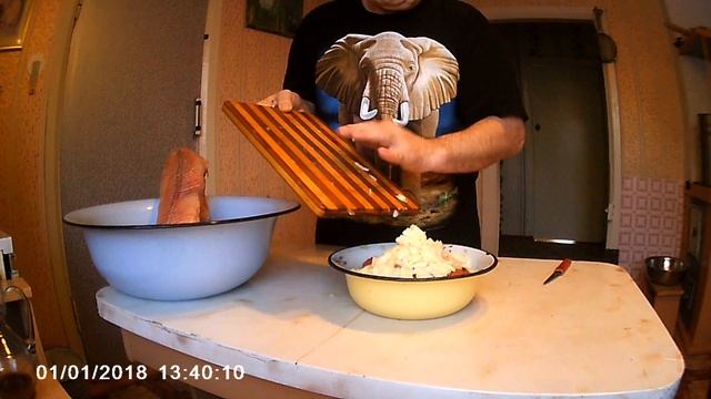 с. Средний Васюган. Деликатес из щуки . смотреть онлайн