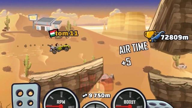 INSANE FUEL SKIPS IN DESERT WITH RALLY CAR? Desert Valley gameplay Hill climb racing 2 смотреть онлайн